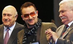 peace awards Bono